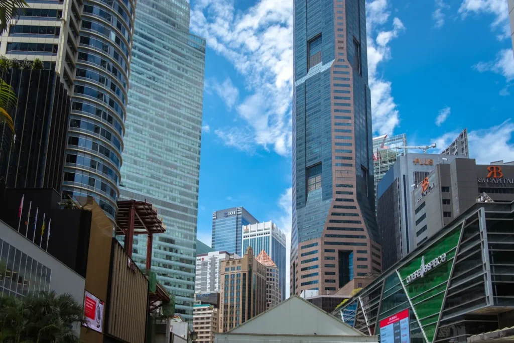 Kawasan bisnis Jakarta, lokasi umum kantor PT PMA dan Bentuk Usaha Tetap milik perusahaan asing